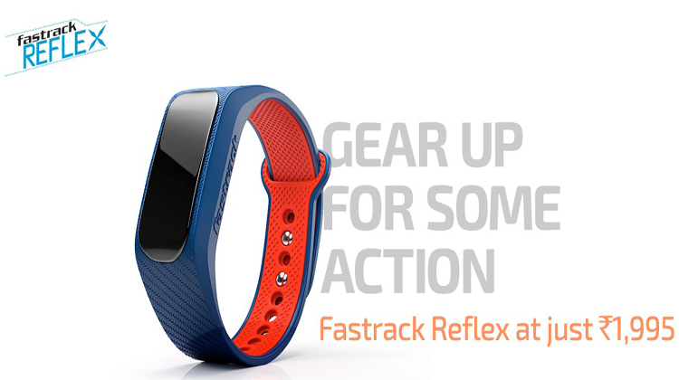 Fitbit on sale fastrack reflex