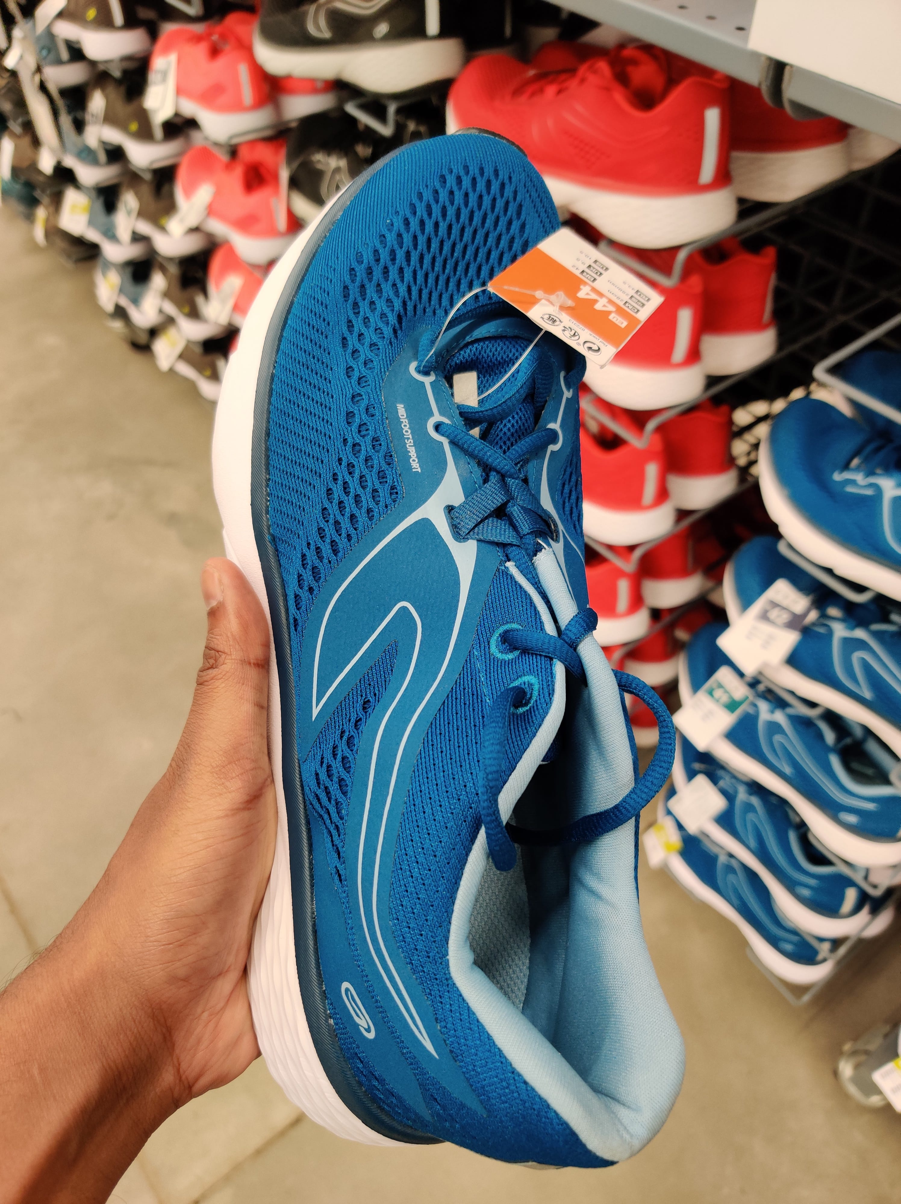 kalenji blue shoes
